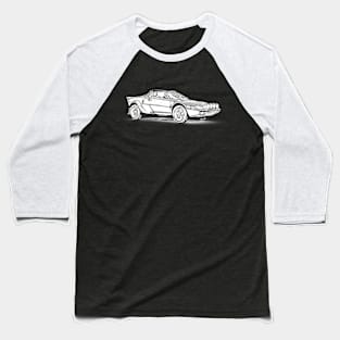 Stratos Wireframe Baseball T-Shirt